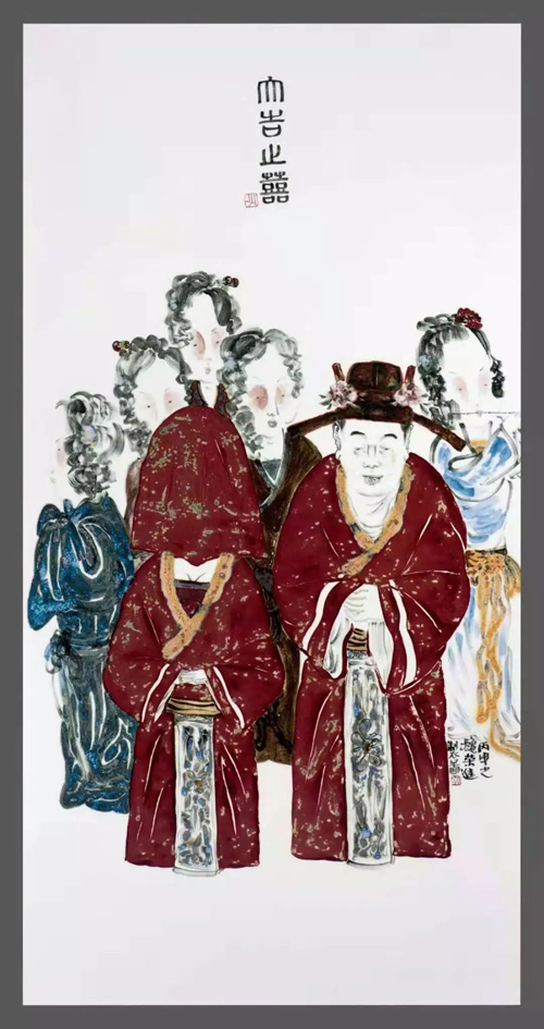 「展讯」幻化的意象——张荣进瓷画（色釉）作品展