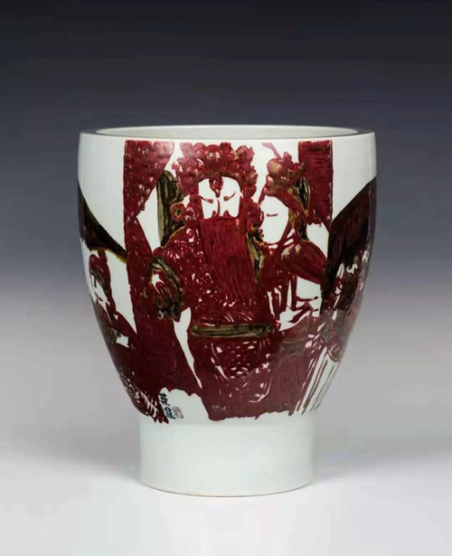 「展讯」幻化的意象——张荣进瓷画（色釉）作品展