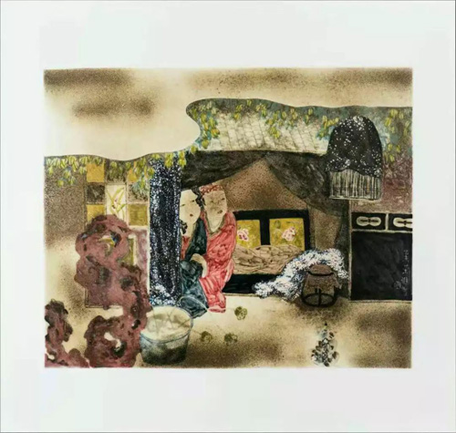 「展讯」幻化的意象——张荣进瓷画（色釉）作品展