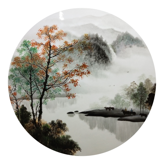 中国景德镇陶艺家郑月景作品欣赏