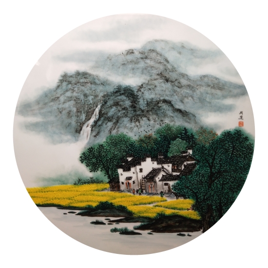 中国景德镇陶艺家郑月景作品欣赏
