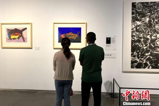 观众现场参展。 李佩珊 摄 观众现场参展。 李佩珊 摄